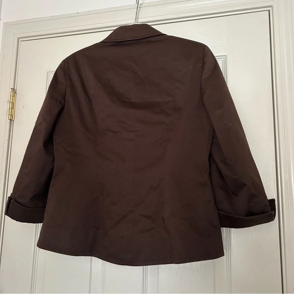Lafayette 148 Brown Blazer size 6 - Picture 5 of 9